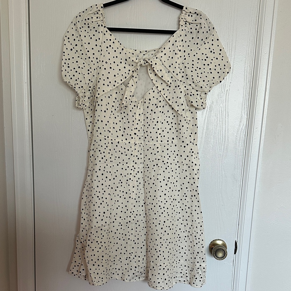 NWT LOFT Open Back Mini Dress